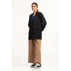 เสื้อแจ็คเก็ตสังเคราะห์สำหรับผู้หญิง รุ่น WM-JKT-WS24-011 ตกแต่งด้วยกระดุม - Product Image 4