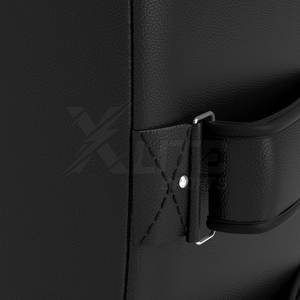 Coussin de frappe en cuir flexible à surface incurvée pour l'entraînement de Muay Thai – Respirant, confortable, pour la vitesse, la puissance, la coordination et la réaction - Product Image 6