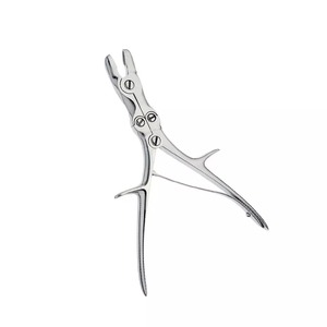 Instrumentos quirúrgicos ortopédicos de doble articulación compatibles con OE e ISO para cirugía de columna, fuente de alimentación manual hecha de acero - Product Image 1