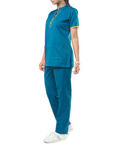 Uniformes Médicos de Manga Corta para Verano, Unisex, Personalizados, para Uso Hospitalario, Gran Venta - Product Image 1