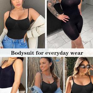 <b>Bodysuit</b> for Women Tummy Control <b>Shapewear</b> Seamless Sculpting Thong Customized Breathable Body Shaper - Product Image 5