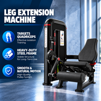 Machine à extensions de jambes sélectionnables BN Hotel Gym Club pour le renforcement des quadriceps, équipement de fitness commercial