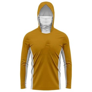 Custom Covered Face 100% Algodón Atún Pesca 3D Bomber Full-Snap Varsity Letterman Sudaderas con capucha Basics Chaquetas OEM - Product Image 4