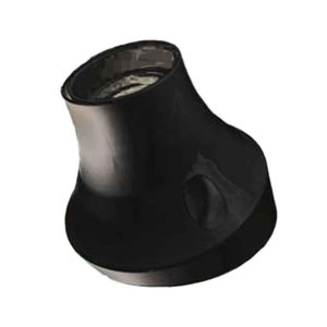 2 pezzi E27 portalampada da parete con Base inclinata in termoplastica nera-illuminazione/portalampada - Product Image 2