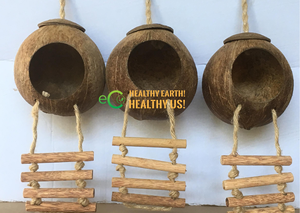 Sustainable Eco Friendly Pet House/ Coconut <b>Bird</b> Nest House Parrot With Custom Design in Vietnam - Product Image 4