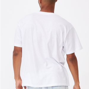 T-shirt décontracté pour homme, col rond, manches courtes, 100% coton, respirant, séchage rapide, écologique, personnalisé - Product Image 3