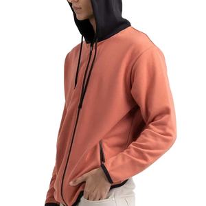 Sweat-shirts à fermeture éclair pour hommes de haute qualité personnalisés, 100% coton, tissu confortable, sweat-shirt à fermeture éclair pour hommes, prix de gros, OEM - Product Image 5