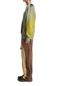 Pull en tricot à col rond pour hommes Pull doux à manches longues avec couleur abstraite Splash Design Casual Winter Autumn Fashion Top - Product Image 4