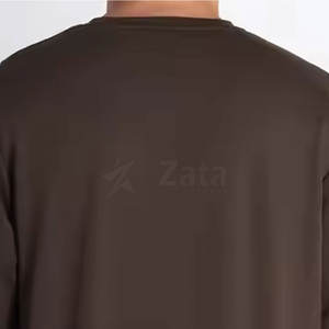 Sudaderas Casuales de Invierno para Hombre, 100% Algodón, Color Sólido, Ecológicas, Transpirables, Lisas, Teñidas, Personalizables, Ropa de Moda - Product Image 5