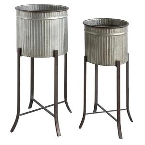 Elegante maceta para macetas de suelo, soporte para plantas inspirado en excelentes macetas de estante de almacenamiento de decoración de estilo de mediados de siglo - Product Image 2