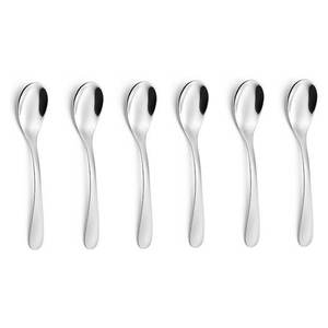 Juego de 6 Cucharas de Café de Acero Inoxidable Cromado Pulido (11.2cm) CVL100C6 Colección Hotel - Product Image 1