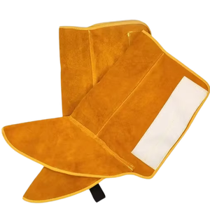 Protector de Calzado de Cuero Vacuno Dividido Personalizable y Duradero, Resistente al Fuego, para Soldadura, Protección Diaria de Seguridad Industrial para los Pies - Product Image 5