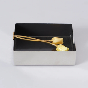 Servilletero DE MESA PARA CENA, decoración de escritorio para el hogar, servilletero de hierro moderno, el mejor regalo, caja de pañuelos de Metal, servilletero de mesa - Product Image 1