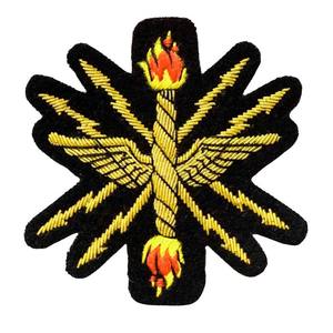 Custom Logo New Design Sew-On Handmade Lace Embroidery Patch <b>Canvas</b> Fabric Best Quality Durable Garments - Product Image 2