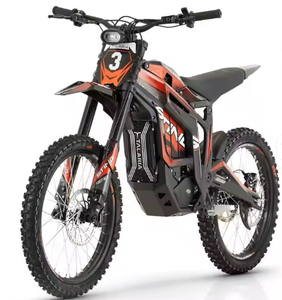 Nouvelle arrivée MX4 60v 8000w Moteur électrique Moto tout-terrain 36v 45ah Batterie au lithium Fourche en titane Vitesse unique Engrenages Frein - Product Image 2