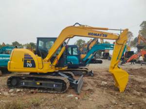 Oferta Destacada: Excavadora de Orugas Komatsu PC70 de Segunda Mano en Japón, Alta Potencia de Excavación, Modelo 2021, Incluye Piezas Centrales del Motor y Bomba - Product Image 3