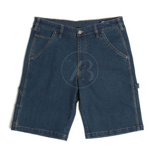 Pantalones cortos vaqueros informales de diseño personalizado para hombre, último estilo, 100% algodón, cintura media, transpirables, servicios OEM, precio bajo - Product Image 1