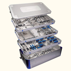 Conjuntos Quirúrgicos Ortopédicos, Sistema de Fijación Cervical Posterior - Juego de Instrumentos de Titanio para Cirugía de Columna Vertebral - Product Image 1