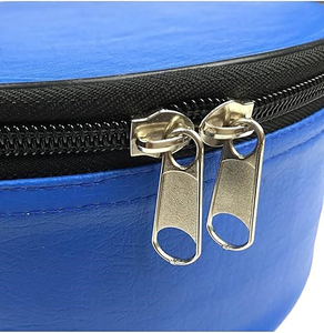 Maçonnique Regalia Royal Arch Bleu Couronne Cap Broderie Chapeau Étui De Transport Tout Nouveau Personnalisé Brodé En Cuir Léger - Product Image 4