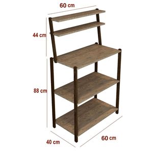 Banco de Cocina de Pino Atlántico - Mueble de Esquina para Café y Estante de Madera Multiusos - Product Image 3