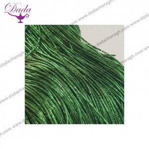 ลวดทองแดงประกายเมทัลลิกฝรั่งเศสสำหรับงานปักสีฟ้าน้ำทะเล - Product Image 5