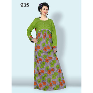 100% Cotton Moroccan Style Women's Beach <b>Kaftan</b> Dress Long Open Maxi <b>Kaftan</b> Sexy Beach Dress <b>Plus</b> <b>Size</b> Women Wholesaler - Product Image 1