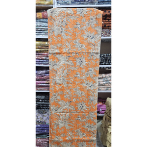 Edredón Kantha de algodón con estampado Floral Vintage indio hecho a mano, Sábana de invierno vibrante, estilo de armario decorativo, ropa usada - Product Image 6