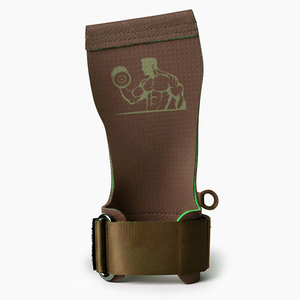 Trending Cross-Fit <b>Hand</b> <b>Grips</b> Anti-Callus Palm Premium Textured Leather Durable Lightweight Weightlifting <b>Grips</b> with Custom Logo - Product Image 3