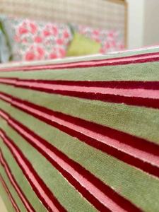 100% algodón orgánico bloque de mano estampado reina Algodón puro sábana funda de cama edredón bohemio sábana suave - Product Image 4