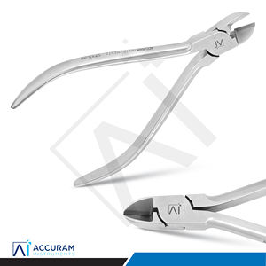 Cortador de Alambre Duro para Ortodoncia de 13.5 cm con Punta de Carburo de Tungsteno, Instrumentos Dentales de Acero Inoxidable, Cortadores de Ligadura de Arco Duro - Product Image 3