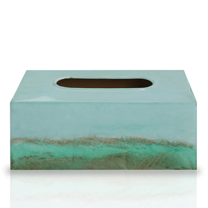 กล่องใส่กระดาษทิชชู่สีทองลายเชฟรอนทรงสี่เหลี่ยมผืนผ้าหรูหราสำหรับห้องน้ำห้องนอนห้องนั่งเล่นสำนักงานโรงแรมของตกแต่ง - Product Image 5