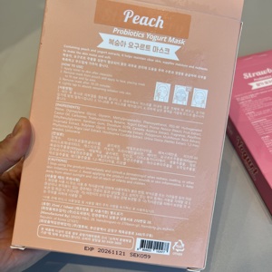 <b>Korean</b> Moisturizing Facial <b>Mask</b> Sheet Hydrating Essence <b>Mask</b> Pack M2C Skincare 6 Sheets/Box - Product Image 2