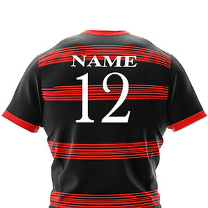 Venta Directa de Fábrica, Nuevo Diseño, Uniformes de Rugby Ajustados con Logotipo Personalizado, la Mejor Calidad, 100% Poliéster, Secado Rápido y Transpirable - Product Image 5