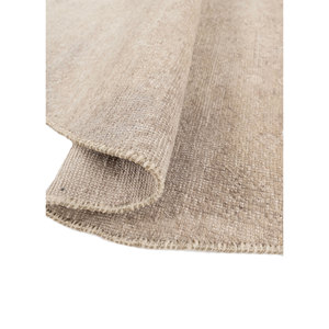 Tapis en laine noué à la main Erbe Ivory, couleur unie, design abstrait rectangulaire pour la maison, le couloir - Modèle GS-11(FR)(VA) par Jaipur Rugs US - Product Image 2