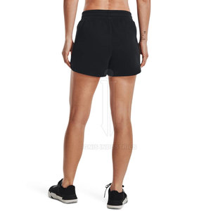 Pantalones cortos de gimnasio de fabricación pakistaní para mujer, pantalones cortos de gimnasio de algodón estampado con logotipo personalizado para mujer, talla adulta - Product Image 4