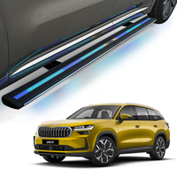 Kit de marchepieds électriques latéraux pour Skoda Kodiaq, sur mesure, en aluminium et plastique, étanche IPX67, style sport