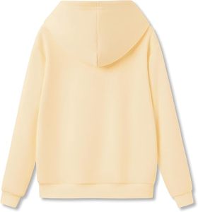Sudaderas con capucha para mujer Lavado ácido Streetwear Oversize Drop Shoulder Heavyweight Hoodie en 100% algodón transpirable - Product Image 4