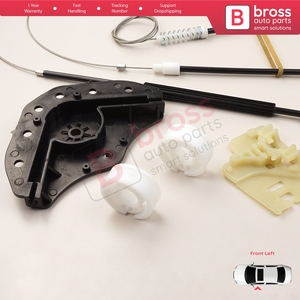 Kit de réparation de lève-vitre BWR283 pour porte avant gauche de la Série 3 E46 2001-2005 4/5 portes Facelift 51330018129 - Product Image 5