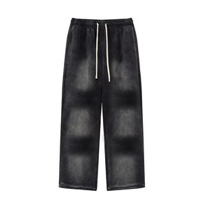 Quick Dry Fitness Street Wear <b>Loose</b> Style High Quality <b>Men</b> Pants Breathable Jogger Washed <b>Men's</b> Acid Wash <b>Trousers</b> <b>For</b> <b>Men</b> - Product Image 4