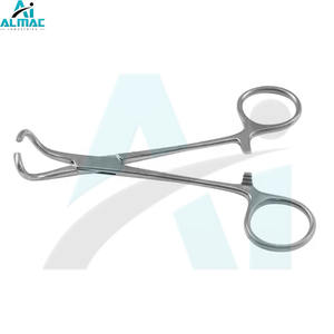 Juego de instrumentos quirúrgicos manuales de acero inoxidable de grado profesional BACKHAUS Pinzas y fórceps para toallas - Product Image 4