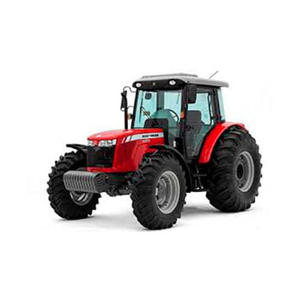 Tracteur agricole d'occasion 4x4 Massey Ferguson 120 CV haute productivité avec pompe, moteur, boîte de vitesses et composants essentiels - Product Image 4