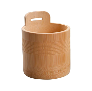 Design Wood <b>Wine</b> Chiller Luxury Glacette Ice Bucket <b>Wine</b> <b>Holder</b> Accessories with Steel Handle - Product Image 5