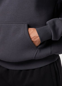 OEM Sweat à capuche gris surdimensionné de haute qualité pour hommes 100% coton respirant fabriqué au Pakistan pour la saison d'automne - Product Image 6