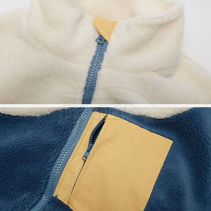 Chaqueta de Invierno de Forro Polar para Hombre de Alta Calidad, Diseño Personalizado con Logotipo Frontal, Cortavientos, Transpirable, Colores Personalizados, Ropa de Abrigo Cálida para Invierno - Product Image 5