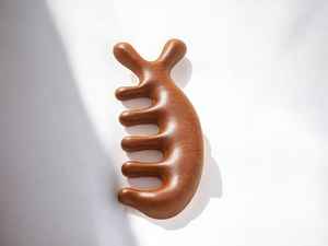 Custom Logo Polished Durable Wooden Massage <b>Hair</b> Comb Handmade Natural Wood <b>Scalp</b> <b>Massager</b> for Professional Salon Use - Product Image 5