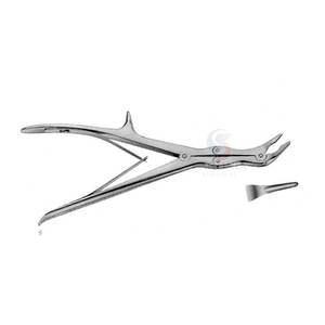 Instrumento quirúrgico de alta calidad ortopédico Echlin hueso Rongeur 2mm 23cm Acero inoxidable Echlin hueso Rongeur 2mm 23cm - Product Image 5