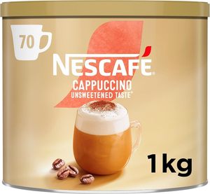 NESCAFÉ Cappuccino Sabor Sin Azúcar Café Instantáneo Lata de 1 kg - Product Image 3