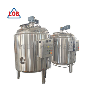 ถังกวนแม่เหล็กพร้อมระบบทำความร้อนในตัวสำหรับผสมชีสเคิร์ดและเวย์ - Product Image 1