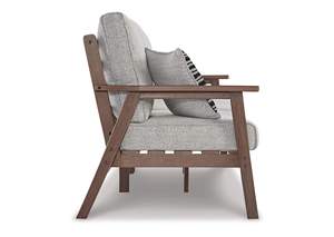 เก้าอี้โซฟาแบบแบ่งส่วนทำจากไม้สักเนื้อแข็งทนทานทนทานเฟอร์นิเจอร์กลางแจ้งสำหรับลานสวน - Product Image 4