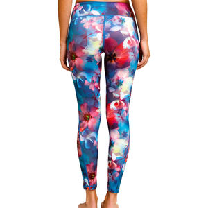 เลกกิ้งออกกำลังกายไร้ตะเข็บสีพื้นสำหรับผู้หญิงเสื้อผ้าฟิตเนสใส่วิ่งเล่นโยคะของผู้หญิง - Product Image 3